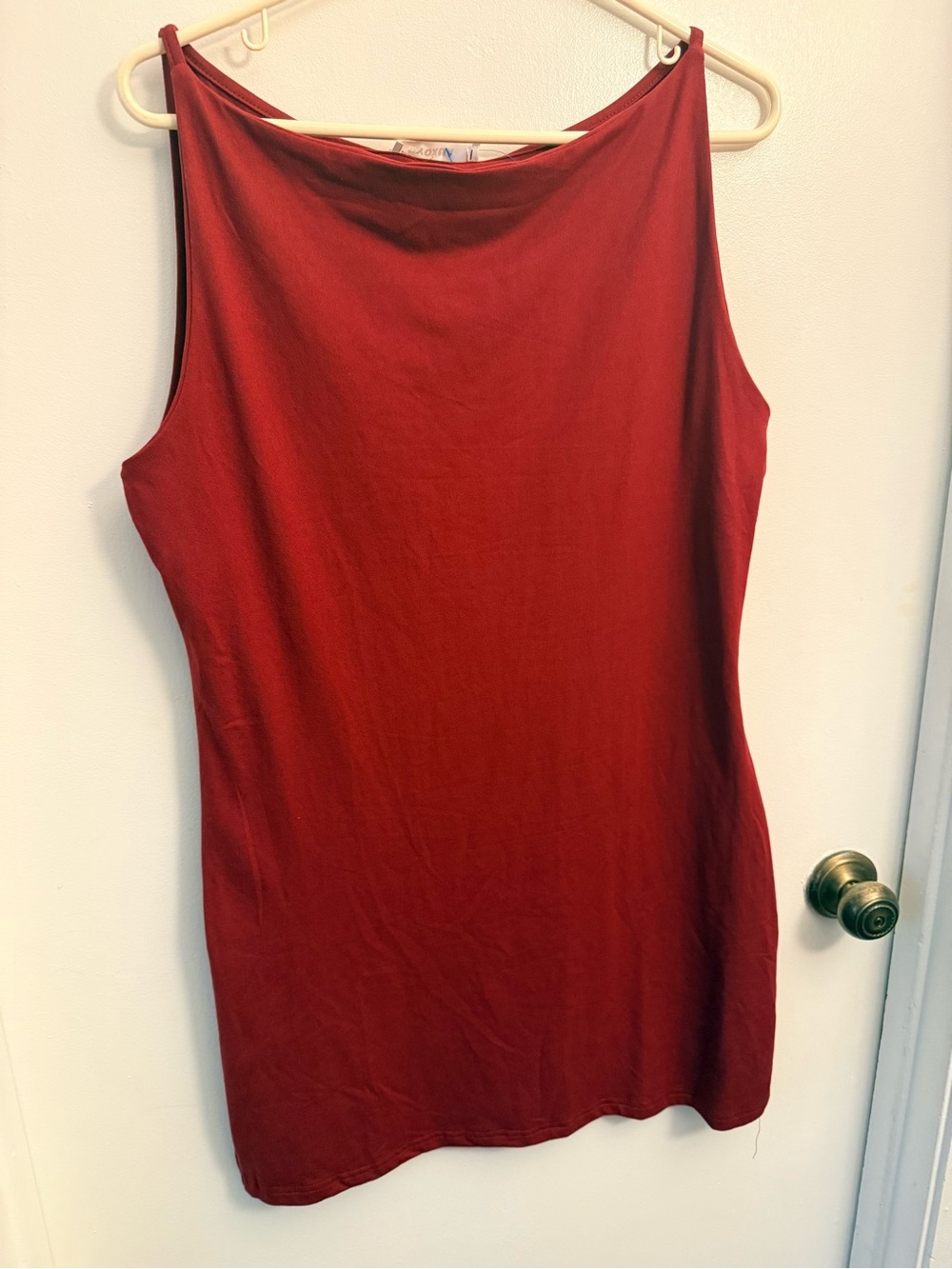 Sleeveless Red Women's mini dresse